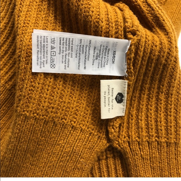 Madewell Madison Rib Side Tie Cardigan, XS - Picture 5 of 5